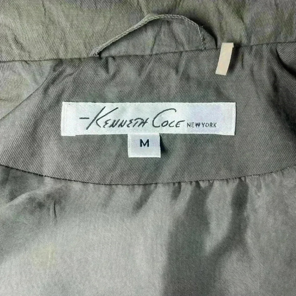 Kenneth Cole Women’s Anorak Olive Green Utility Jacket Size Medium - Picture 16 of 16